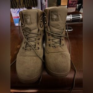 Sketchers Men’s Work Waterproof Relaxed Fit: Wascana - Millit size 12